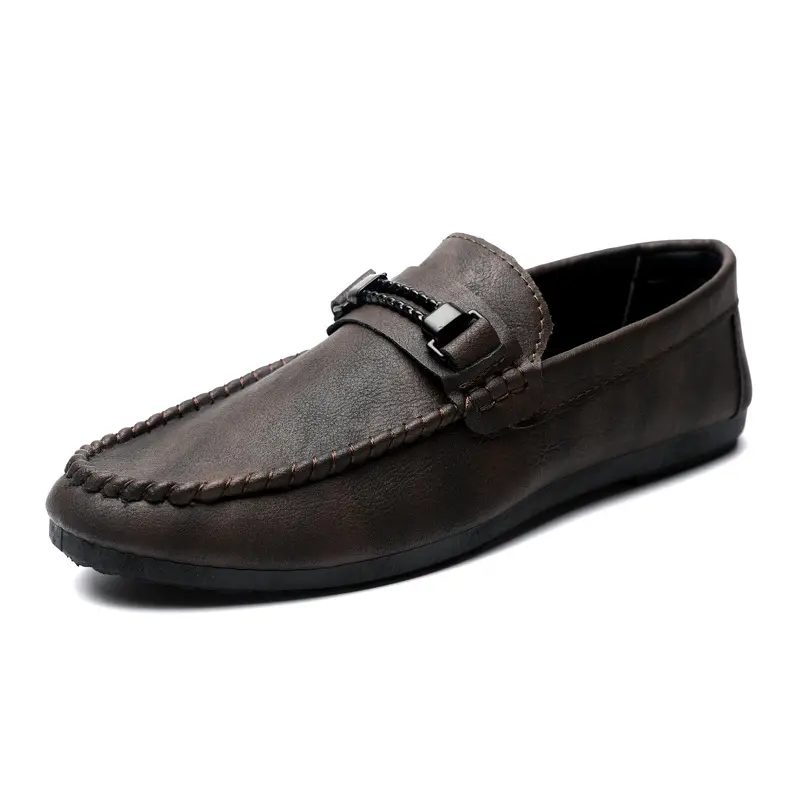 Mocassins en daim de haute qualité pour hommes, chaussures de pilote confortables pour hommes, chaussures habillées Oxford Lofar italie, mocassins pour hommes, chaussures décentes