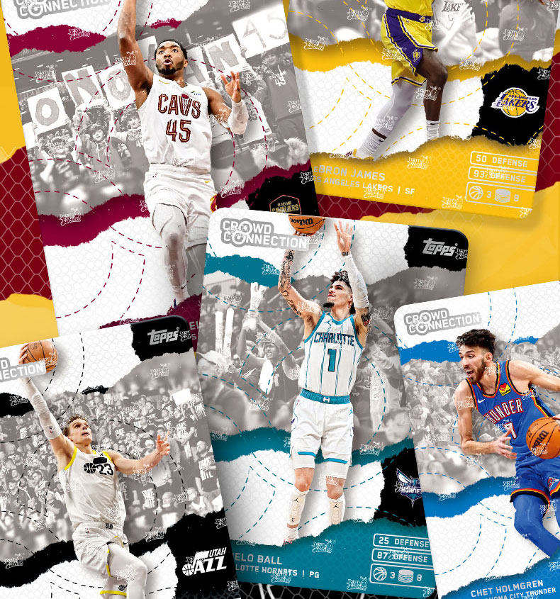 Genuine Trading Card Game TCG 2025 NBA MATCH ATTAX Basketball Match ...