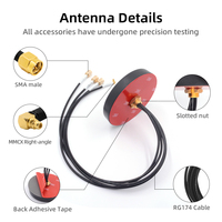 Antenne active 4 en 1 magnétique de haute qualité 8dBi, antenne combinée, antenne de station de recharge de véhicules électriques en extérieur