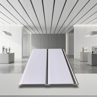 Panel de Rejilla de PVC Tradicional - Impermeable, Ignífugo, Insonorizado y Resistente a la Humedad para Gimnasios, Centros Comerciales, Hospitales, Apartamentos y Supermercados