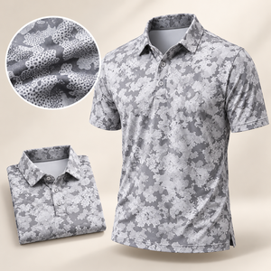 Camisetas Polo de Pesca y Pesca Deportiva con Estampado de Camuflaje, Protección Solar UPF 50+, Secado Rápido, Absorción de Humedad, Ligeras, para Exteriores, Fabricante de Ropa Deportiva Personalizada - Product Image 2