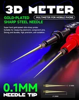 Multimètre numérique MECHANIC 3D Meter Detective 3.0 avec triple affichage, batterie 3000 mAh, 4 modes de test, testeur numérique pour outil de réparation