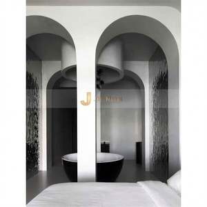 ANN3881 Panel Metálico Decorativo de Acero Inoxidable con Diseño de Onda de Agua, Certificado por ASTM, para Revestimiento de Paredes, Proyectos de Diseño de Interiores - Product Image 5