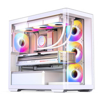 Gaming Case ATX Computer Gamer PC Casing Accessories With Side Panel Window Stock Available