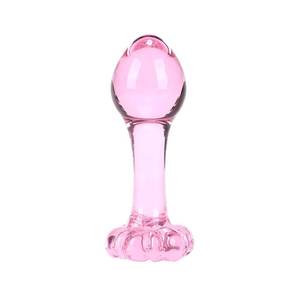 Cuentas Anales de Vidrio Rosa, Dildos, Tapones de Dilatación Anal, Juguetes Sexuales Fetichistas <span class=keywords><strong>Gay</strong></span>, Herramienta de Masturbación para Adultos - Product Image 5