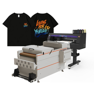 เครื่องพิมพ์อัตโนมัติ Garros ผลิตด้วยหัวพิมพ์ I3200 สำหรับพิมพ์ฟิล์ม PET ด้วยหมึกสีขาว DTF ความกว้างการพิมพ์ 60 ซม. รุ่น 60m - Product Image 1