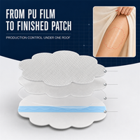 Patchs anti-frottement hypoallergéniques pour les cuisses, en film PU et gel de silicone, réutilisables, imperméables, pour peaux sensibles