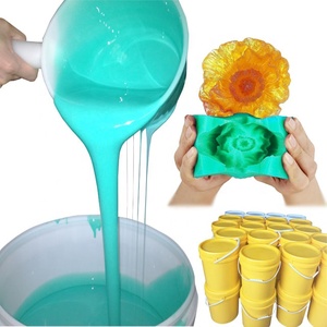 添加硬化液体シリコーンゴム製エポキシ樹脂コースター型緑色食品グレードシリコーン製シリコーン型 - Product Image 2