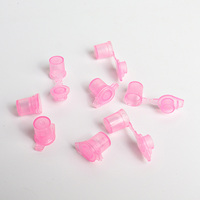 Mini flacons à pilules en plastique à couvercle articulé, hermétiques, en PP, pour échantillons de médicaments en bande, pour capsules et comprimés