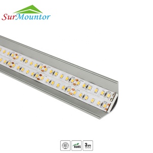 <strong>Light</strong> Wall 45 Degree <strong>Corner</strong> Aluminum Profile <strong>Led</strong> Strip <strong>Light</strong> Ceilling <strong>Light</strong> Modern A3030 2 Meter - Product Image 2