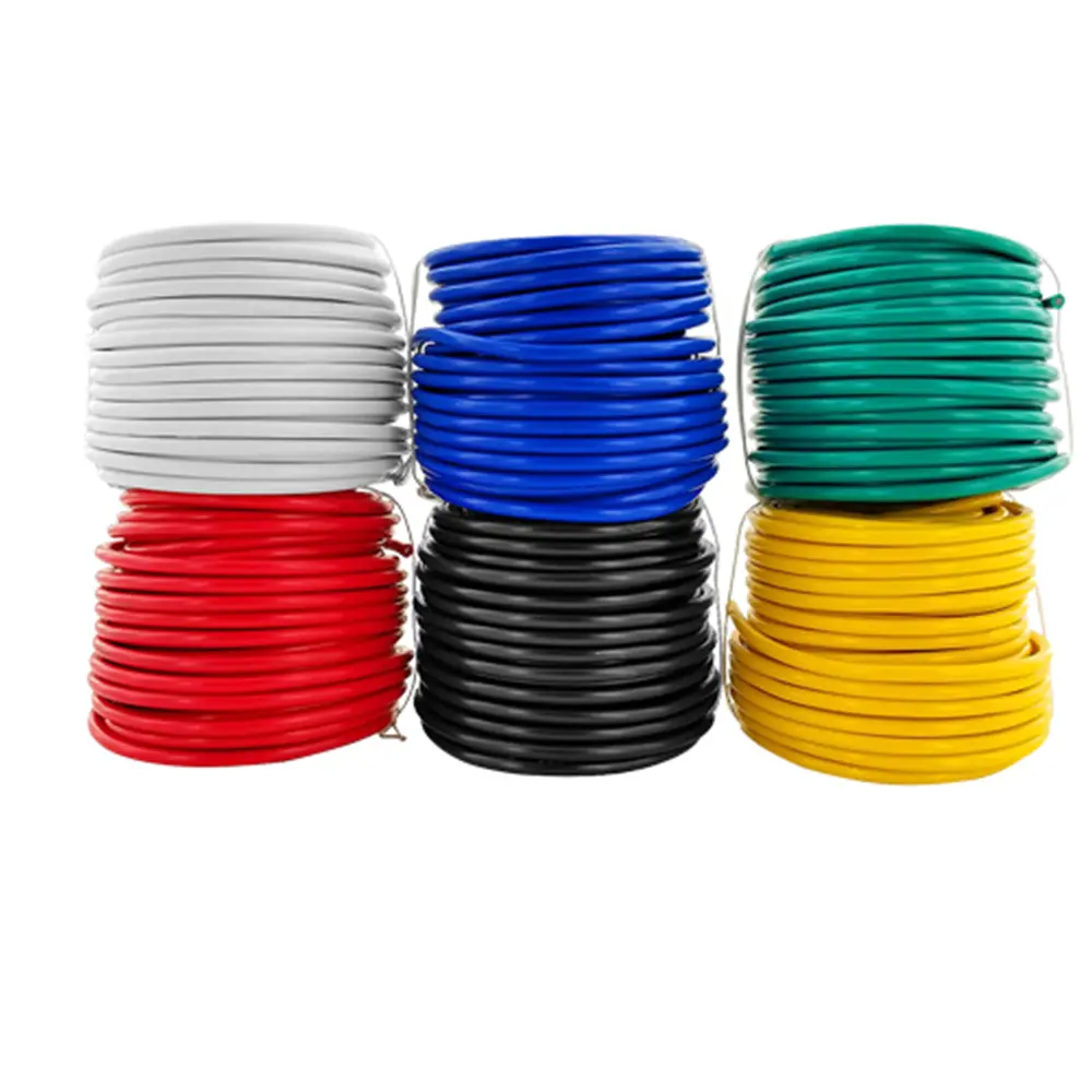 Wholesale 22 Gauge Silicone Electrical Wire Cable 22 AWG Hook up Wire Stranded Tinned Copper Wire for DIY Lamp Household