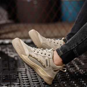 <span class=keywords><strong>2023</strong></span> nuova moda scarpe protettive antiscivolo resistenti all'usura comode scarpe di sicurezza leggere in acciaio per lavori all'aperto - Product Image 2