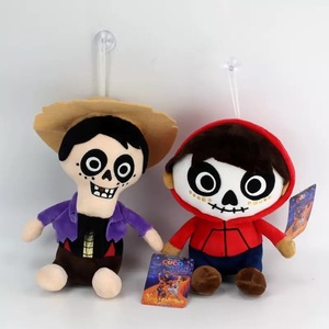 CoCo Mexico <span class=keywords><strong>Dia</strong></span> de Muertos Miguel Hector dễ thương âm nhạc hoạt hình Halloween đồ chơi sang trọng búp bê siêu mềm cho trẻ em 'quà tặng sinh nhật - Product Image 2