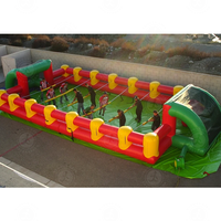 Jeu de baby-foot géant gonflable - Grande activité de divertissement pour fêtes en extérieur et en intérieur pour adultes et équipes