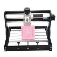 Kit de mini-routeur CNC 3018 Pro 3 axes pour le travail du bois, gravure sur bois, PCB, PVC, fraisage, gravure, avec collet ER11