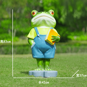 Sculpture de <span class=keywords><strong>grenouille</strong></span> en résine personnalisée. Statue de <span class=keywords><strong>grenouille</strong></span> <span class=keywords><strong>debout</strong></span> pour décoration extérieure - Product Image 5