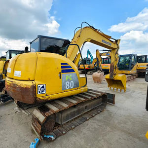 Macchina cingolata Pc80 Pc80 per attrezzature pesanti Pc80 PC800 escavatore usato escavatore per miniere - Product Image 1