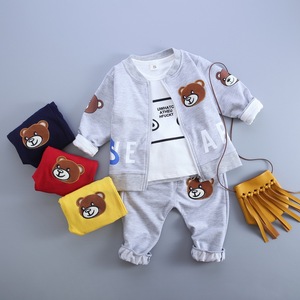 Conjunto de Ropa para Niño, Chaqueta y Pantalones Coreanos 2017, Tienda Mayorista en Línea - Product Image 3