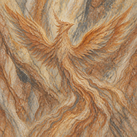 Dalles en pierre frittée à motif Phénix artistique - Carreaux muraux de luxe aspect marbre or orange, imperméables et résistants aux rayures