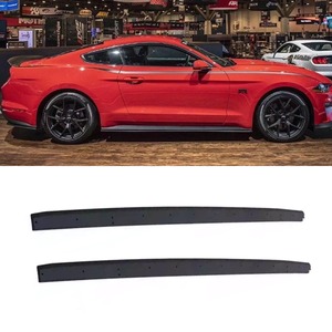 Kit carrosserie et accessoires pour Ford Mustang 2018-2023 : Lame de pare-chocs avant, jupes latérales, spoiler, calandre et protection de pare-chocs - Product Image 5