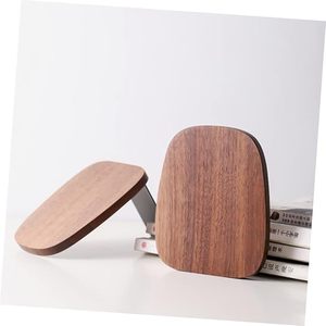 Fermalibri in Legno di Noce e Faggio con Logo Personalizzato Inciso, Forma Irregolare <span class=keywords><strong>Verticale</strong></span>, Design Moderno e Lussuoso per il Ritorno a Scuola - Product Image 5