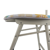 Chaise de toilette pliable avec dossier mobile, tabouret de toilette portable en métal, antidérapant, pour personnes âgées, usage domestique et extérieur, pour malades et personnes handicapées
