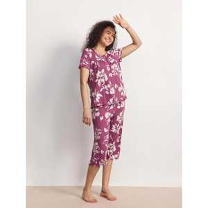 Pijamas de Bambú Románticos Personalizados para Mujer, Conjuntos de Pijamas Cortos, Conjuntos de Pijamas al por Mayor de Manga Larga y Suaves - Product Image 3