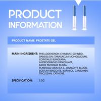 Gel OEM personnalisé à base de plantes pour le soulagement de la prostate, doux pour la peau, absorption rapide, produit de soin intime pour la santé masculine moderne