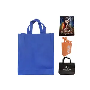 Trade Show Shopping Tote Bag With Custom Logo Vest Bag Recycled Canvas Bags