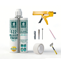 Perekat Keramik Epoxy Resin SOZEN-122, Finishing Mengkilap, Cepat Kering, Ramah Lingkungan