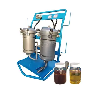 High standard factory use double stage mobile hydraulic oil purification