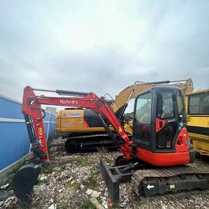 Mini pelleteuse de haute qualité, meilleure condition, 3.5 tonnes, Kubota U35, machines de construction, pelle sur chenilles - Product Image 5