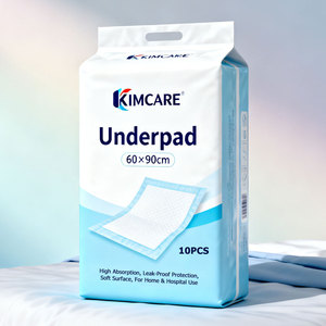 Factory Brand Disposable Underpad 60x90cm with High Absorption Under <b>Bed</b> <b>Pads</b> Support Private Label - Product Image 1