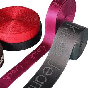 Bền Có Thể Tái Chế <span class=keywords><strong>Polyester</strong></span> Jacquard Dệt Vải Thêu Ruy Băng Cho Giày Quần Áo Thắt Lưng Túi - Product Image 1
