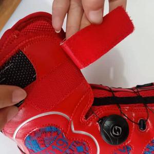Chaussures de boxe ou de lutte, le plus populaire disponible en <span class=keywords><strong>rouge</strong></span> et en noir, logo personnalisé, vente en gros, livraison gratuite pour échantillon - Product Image 3