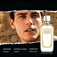 Parfum de style Dubaï pour hommes 125 ml, parfum corporel longue durée au parfum sucré, parfum arabe haut de gamme