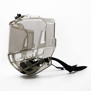 Casco da <span class=keywords><strong>Hockey</strong></span> su Ghiaccio con Griglia Fumé di Nuova Generazione, Prodotto Popolare nella Categoria - Product Image 3