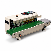 Machine de scellage continu automatique FR-900, scelleuse à bande horizontale pour sacs en plastique, emballage de sachets alimentaires, ODM OEM, directement de l'usine