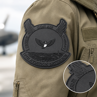 Écusson en cuir brodé personnalisé, badge personnalisé à coudre ou thermocollant, patchs logo pour vêtements, chapeaux, sacs, artisanat de haute qualité