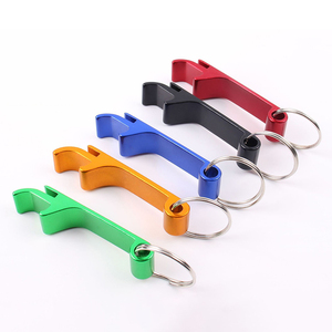 Décapsuleur de bouteille personnalisé en métal, décapsuleur de bar en aluminium, <span class=keywords><strong>porte</strong></span>-clés - Product Image 1