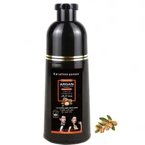wholesale organic Speedy Color Cover White brown black hair dye shampoo