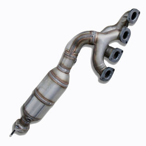 Nouveau convertisseur catalytique d'échappement YueYang en vente directe, acier inoxydable S409, 550i 2006 N62/TU N62B48 4.8i V8 Euro5, 1 an - Product Image 3