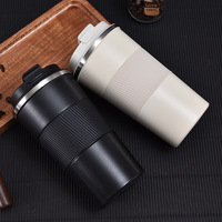 Tasses à café isothermes en acier inoxydable à double paroi, anti-fuite, avec logo personnalisé imprimé