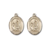 Pendentif Médaille de Protection Saint Benoît, Bijoux Grecs, Croix, Pendentifs Coquillages, Saints Catholiques, As De La Virgen Del Carmen