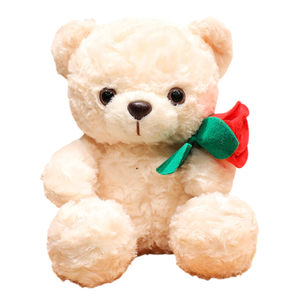 Orsacchiotto di Peluche con Cuore Rosso 'Ti Amo', Regalo Romantico per Amici - Product Image 3