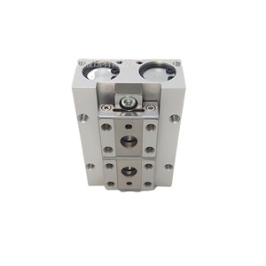 กระบอกลมแบบบาง SMC รุ่น MHF2-16D1 ตัวเรือนอะลูมิเนียม สำหรับระบบอัตโนมัติ - Product Image 1