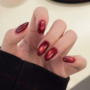 SUUSEEGEL Vernis à ongles gel UV œil de chat rouge, série très vendue, petit ensemble de 10 couleurs pour salon de manucure - Product Image 6