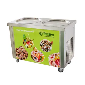 Buona qualità fritto di ghiaccio ice maker/fritto macchina per il ghiaccio crema rotolo macchina/macchina per il ghiaccio fritto
