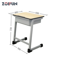 Mobilier de classe pour nourrissons, chaises et tables d'étude pour étudiants, mobilier scolaire d'occasion à vendre
