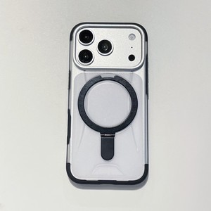 Senyork high quality TPU <b>PC</b> 2 IN 1 anti fall 360 magnetic holder transparent phone case for iPhone 15 16 17 pro max - Product Image 5